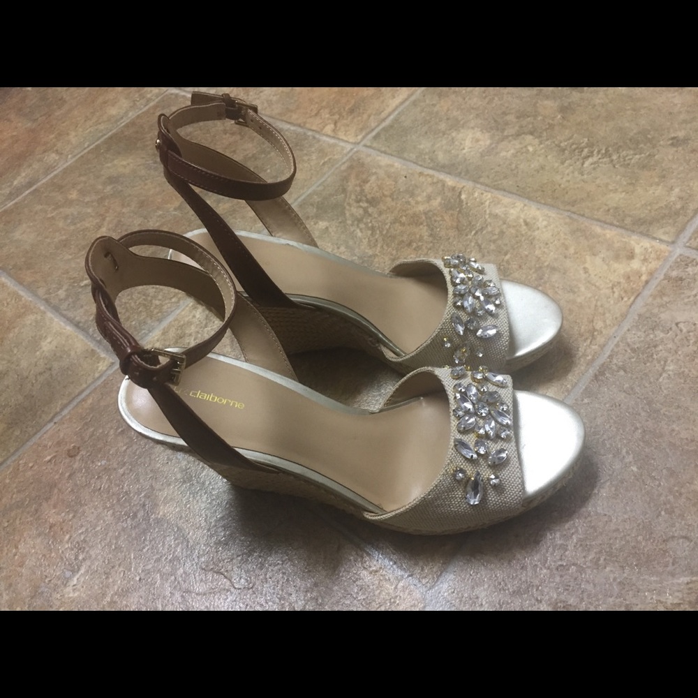 Ladies Shoes-Wedges by Lizclairborne size 10